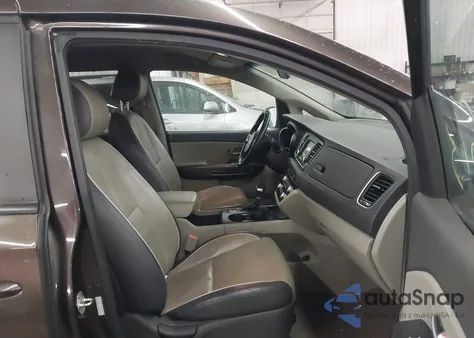 2017 Kia Sedona Lx из США, поврежденный, VIN KNDMB5C13H6325909